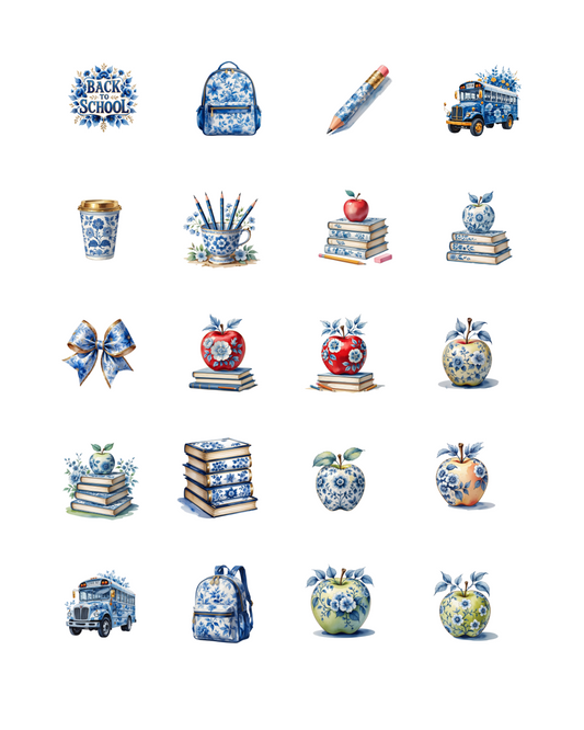 PCC 2010 SCHOOL CHINOISERIE Transfer Paper | THE CHARM BAR