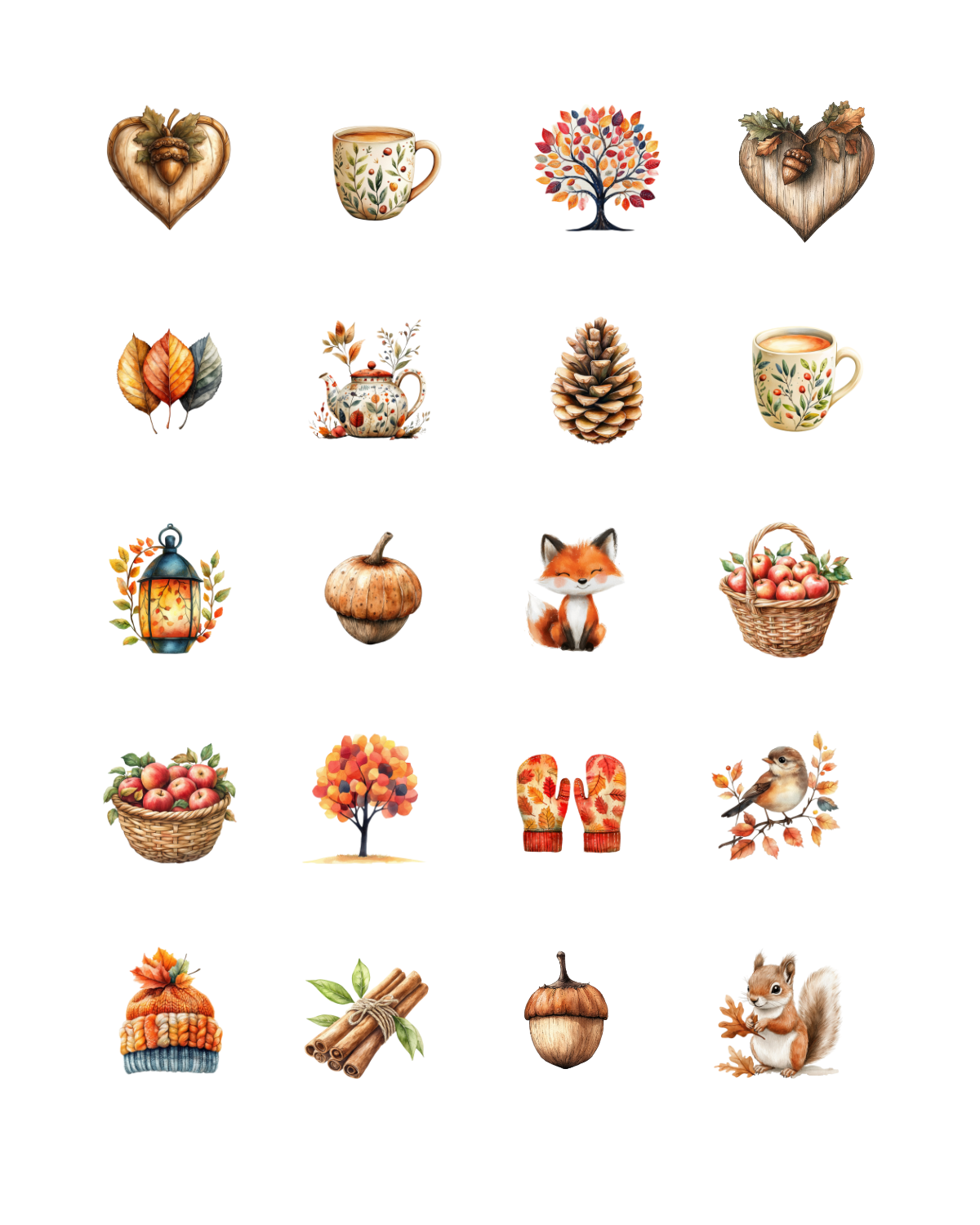 PCC 1046 AUTUMN Transfer Paper | THE CHARM BAR