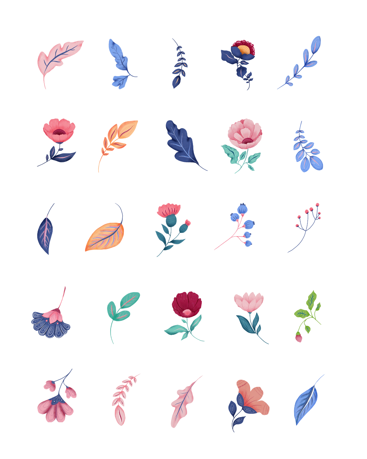 PCC 2013 PASTEL BOTANICALS Transfer Paper | THE CHARM BAR