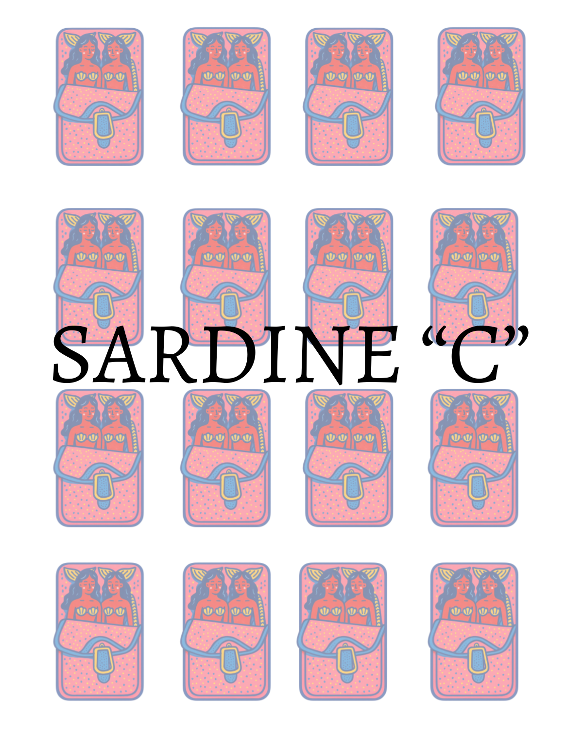 SARDINE "C" TRANSFER PAPER & CUTTER | MATCHING CUTTERS | POLYMER CLAY CUTTERS