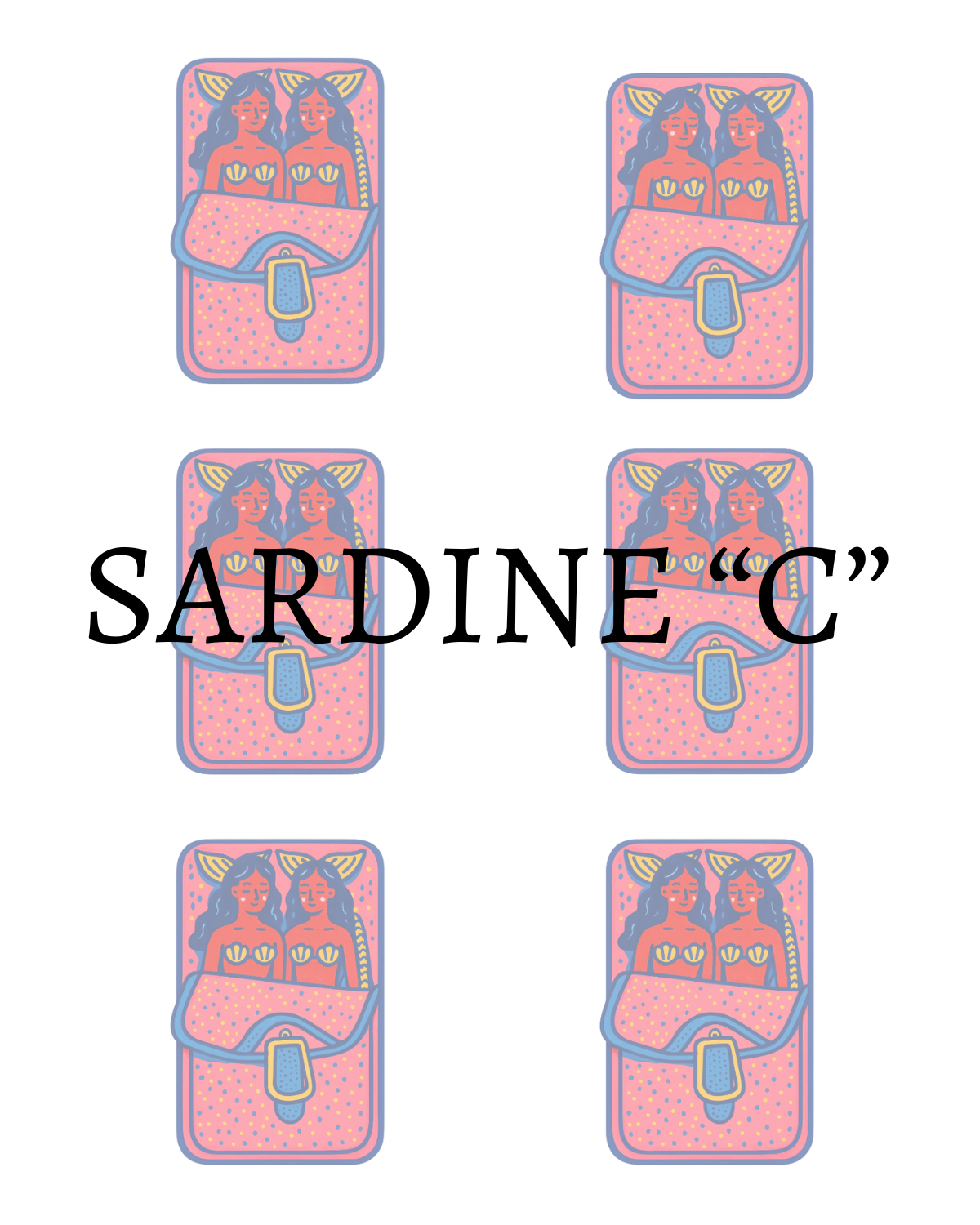SARDINE "C" TRANSFER PAPER & CUTTER | MATCHING CUTTERS | POLYMER CLAY CUTTERS