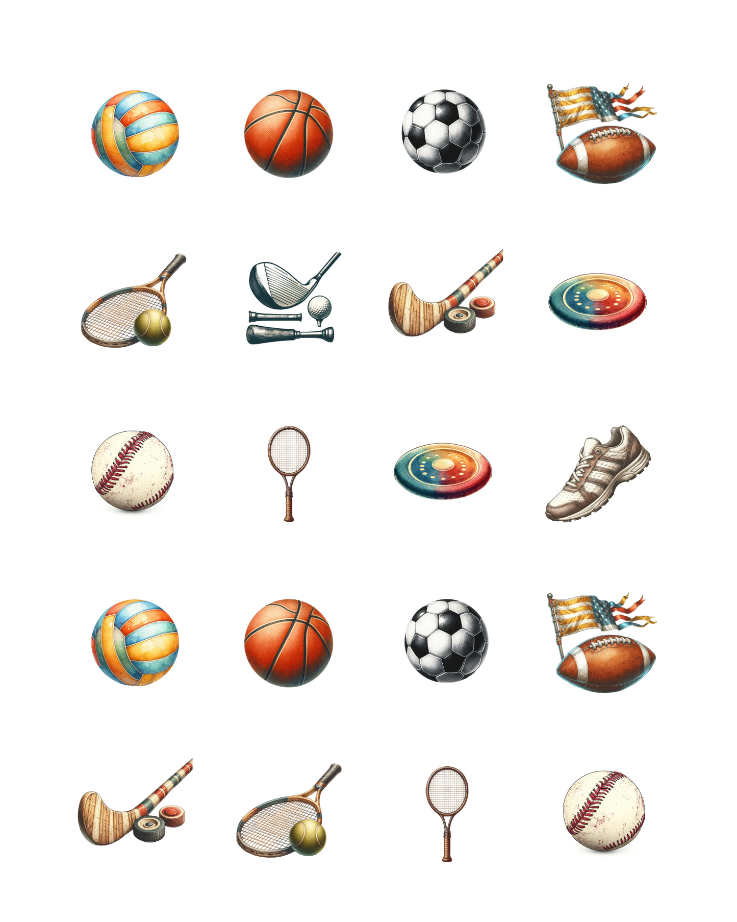 PCC 2028 SPORTS FAN Transfer Paper | THE CHARM BAR