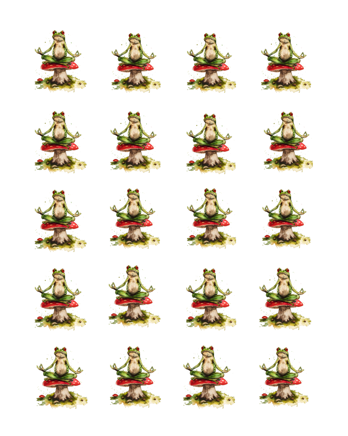 PCC 2083 FROG ZEN Transfer Paper | THE CHARM BAR