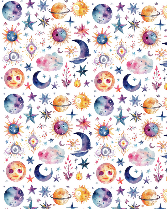 PCC 1018 GALAXY Transfer Paper | THE CHARM BAR