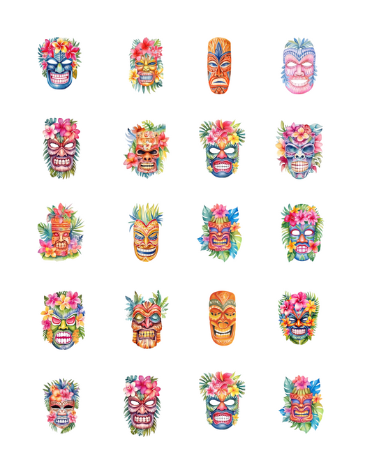 PCC 2094 TIKI Transfer Paper | THE CHARM BAR