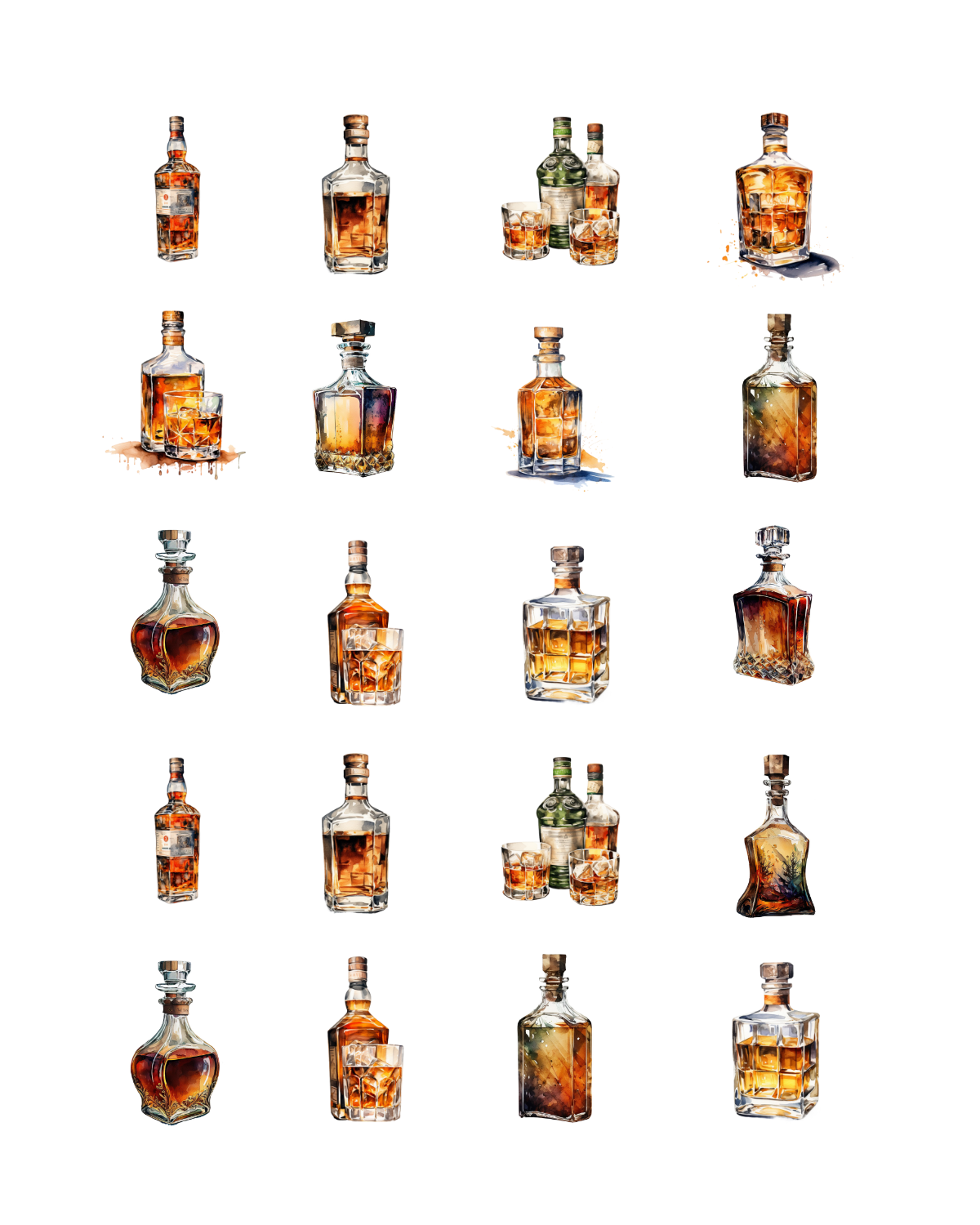 PCC 2096 WHISKEY Transfer Paper | THE CHARM BAR