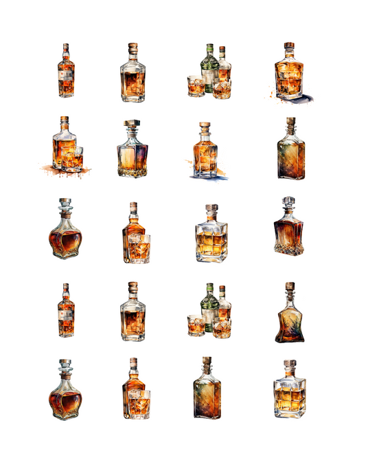 PCC 2096 WHISKEY Transfer Paper | THE CHARM BAR