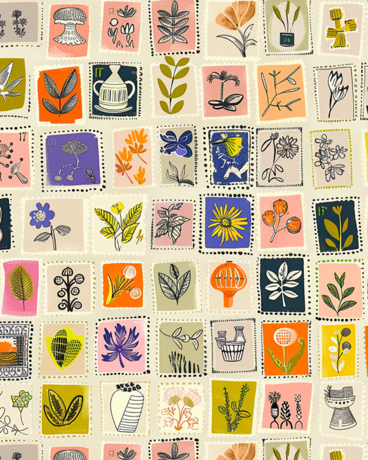 PCC 1027 AUTUMN GARDEN Transfer Paper | THE CHARM BAR