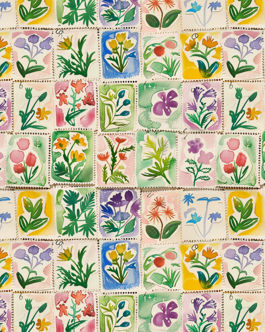 PCC 1025 YELLOW WATERCOLOR GARDEN Transfer Paper | THE CHARM BAR