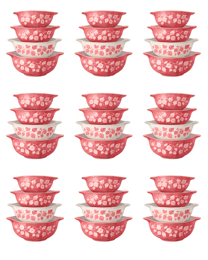 PYREX BOWL STACKS TRANSFER PAPER & CUTTER | TRANSFER PAPER | CLAY CUTTER