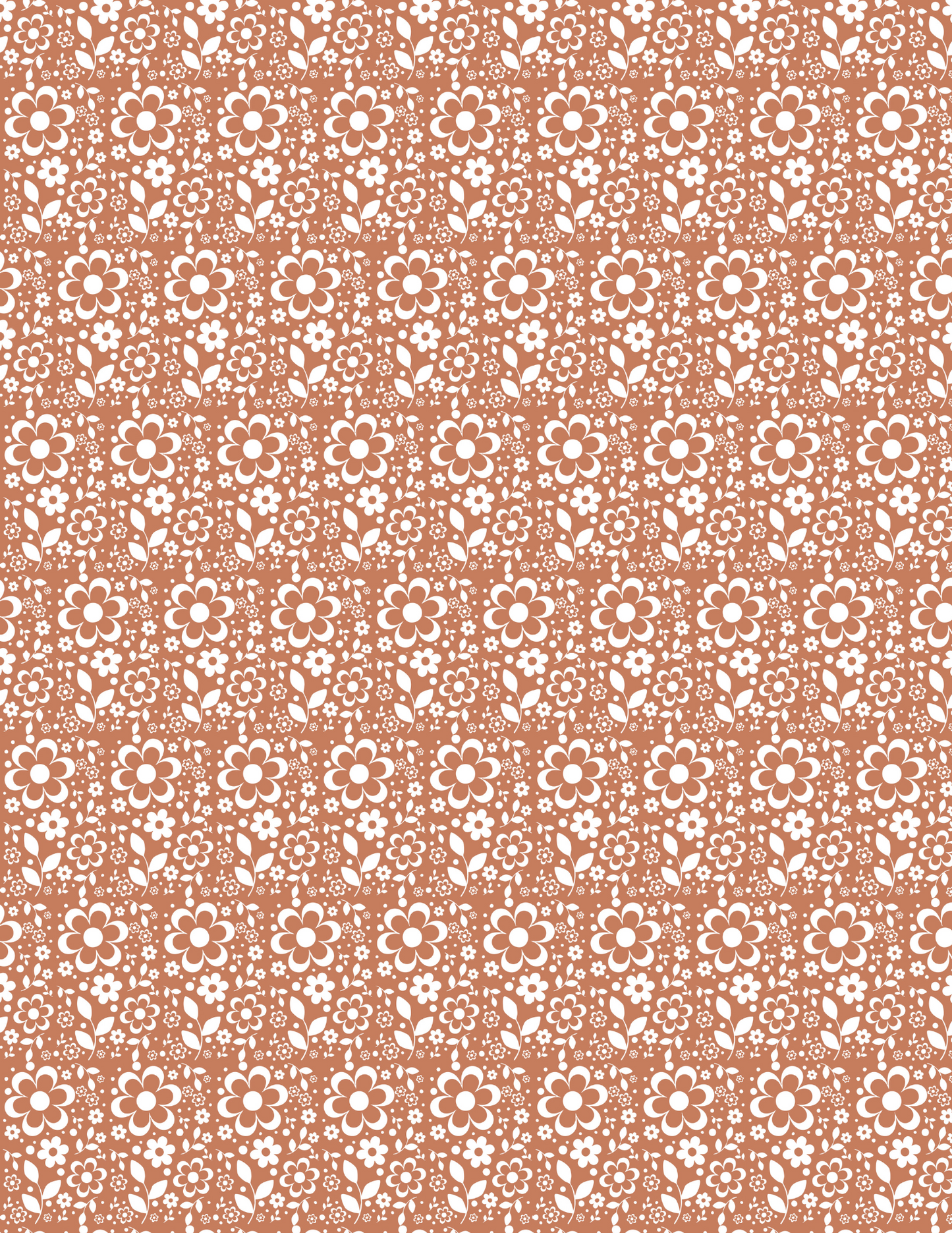 PCC VK111 PYREX FLORAL (10 OPTIONS) Transfer Paper | POLYMER CLAY