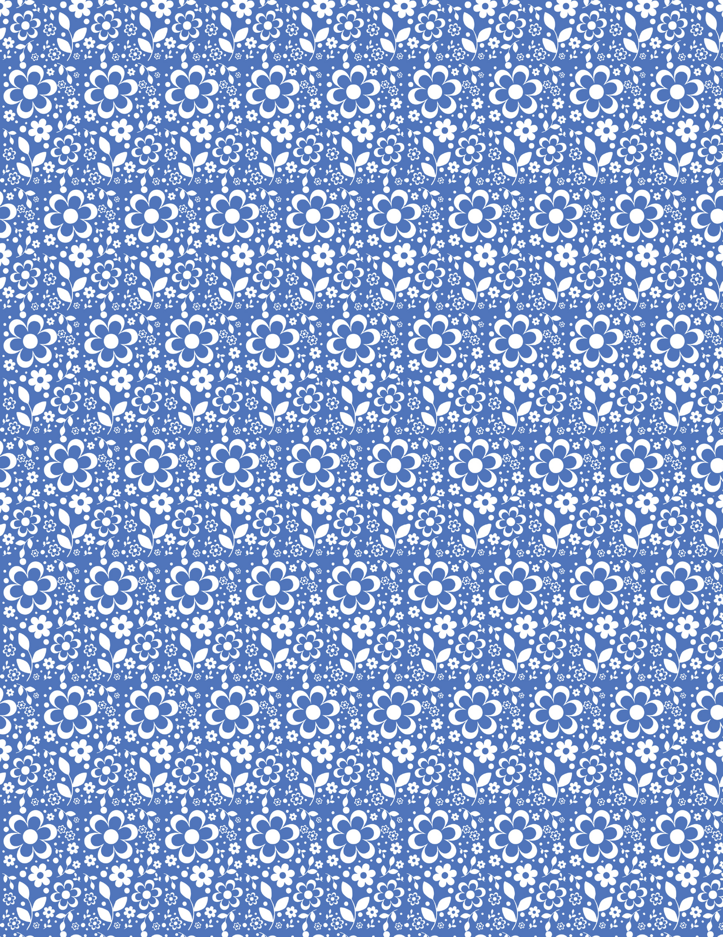 PCC VK111 PYREX FLORAL (10 OPTIONS) Transfer Paper | POLYMER CLAY