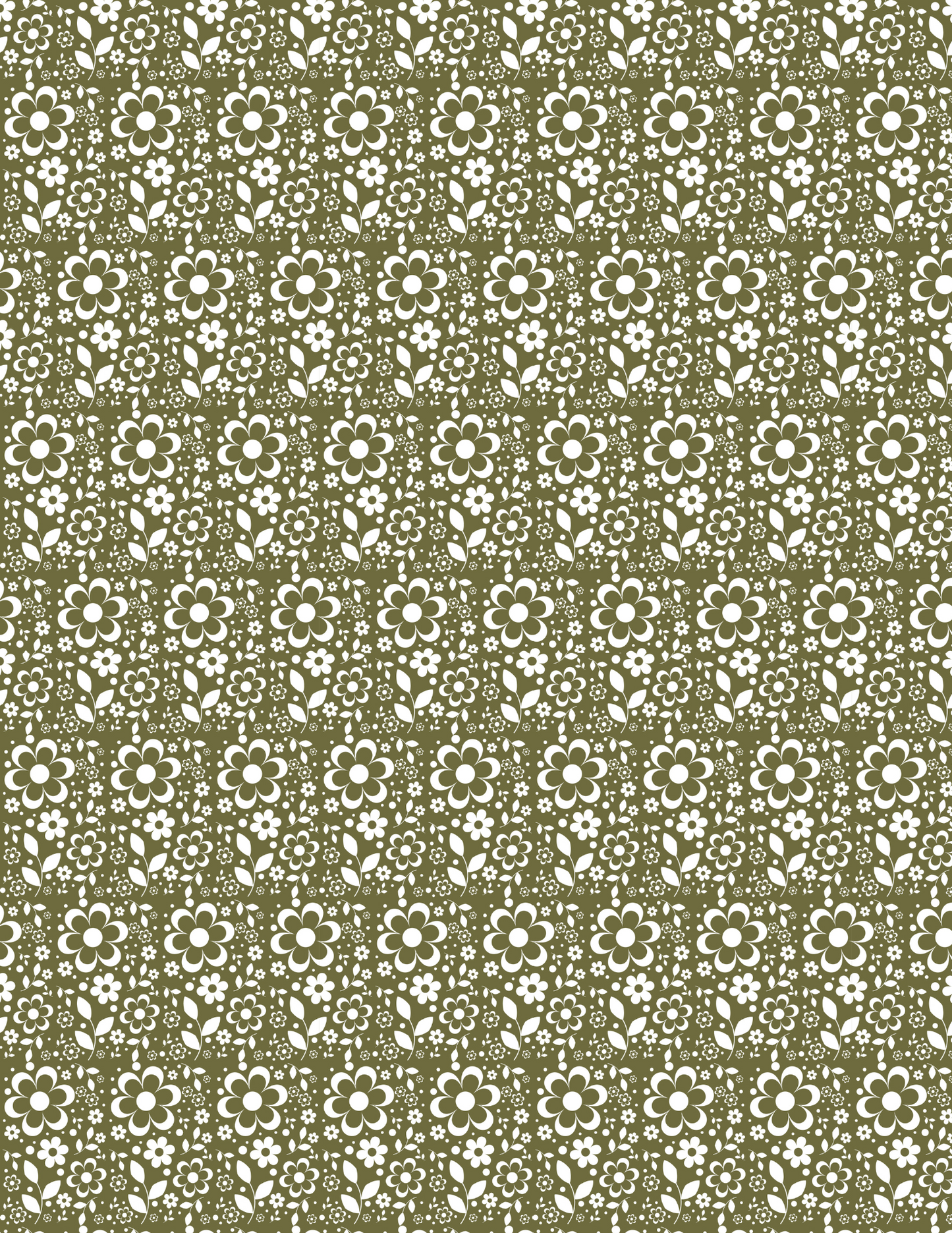 PCC VK111 PYREX FLORAL (10 OPTIONS) Transfer Paper | POLYMER CLAY