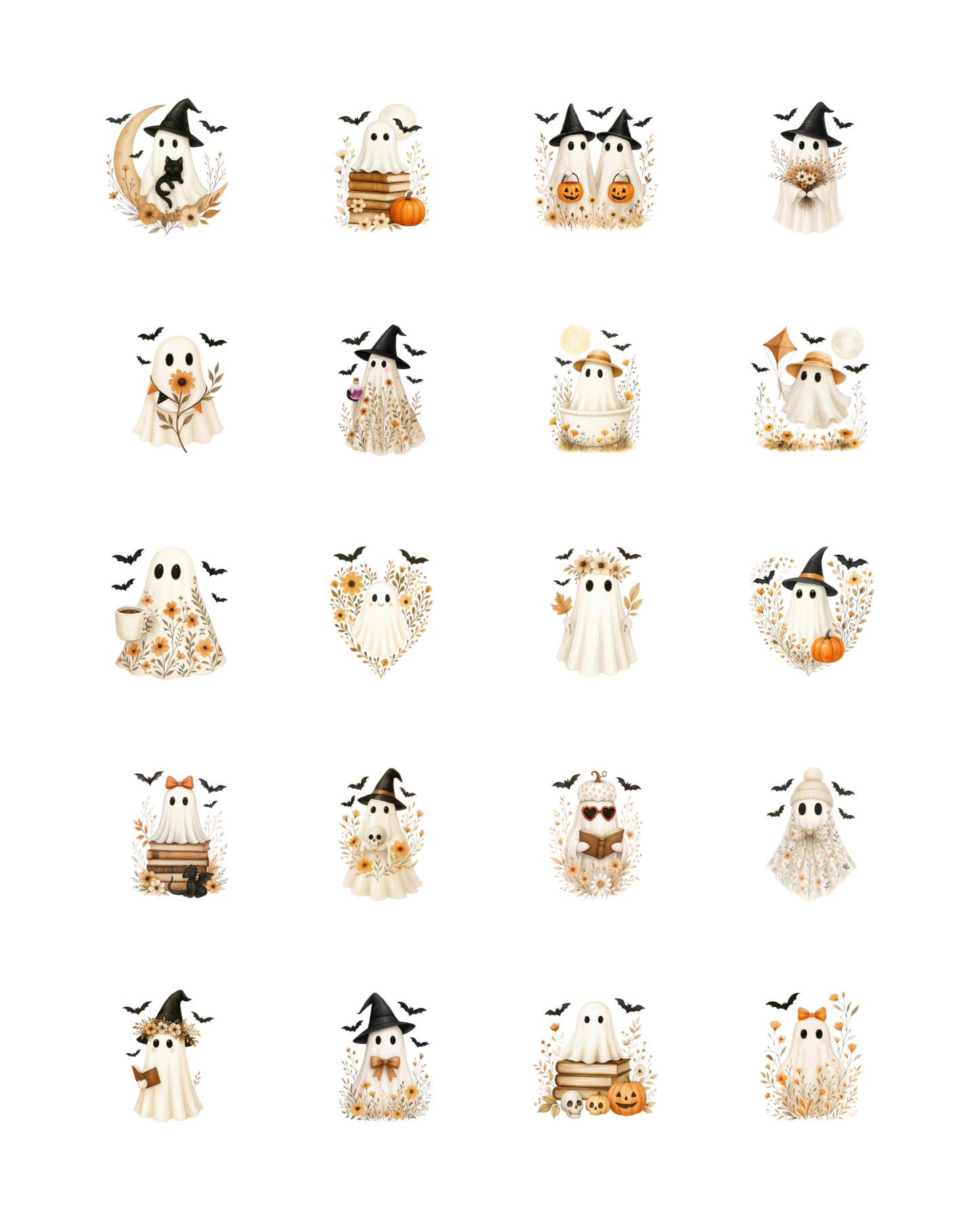 PCC 2049 AUTUMN GHOSTS Transfer Paper | THE CHARM BAR
