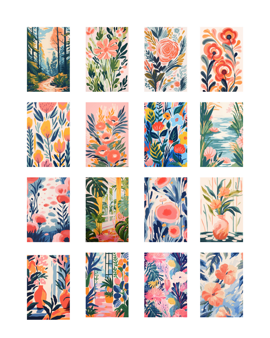 PCC 2023 WATERCOLOR PAINTINGS Transfer Paper | THE CHARM BAR