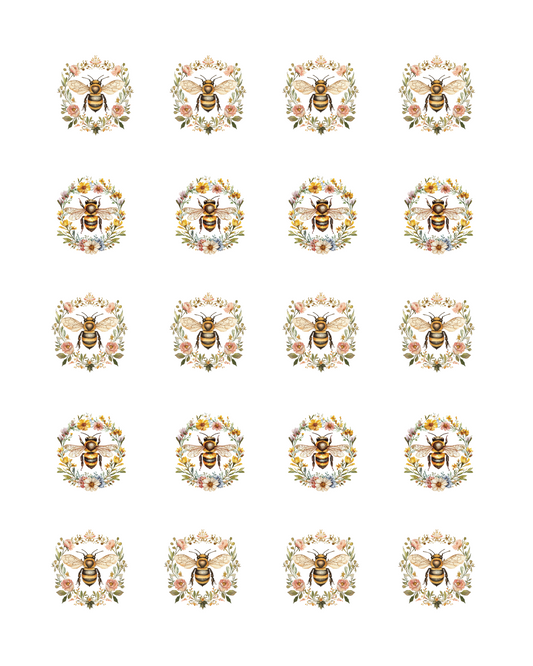 PCC 2064 BEES Transfer Paper | THE CHARM BAR