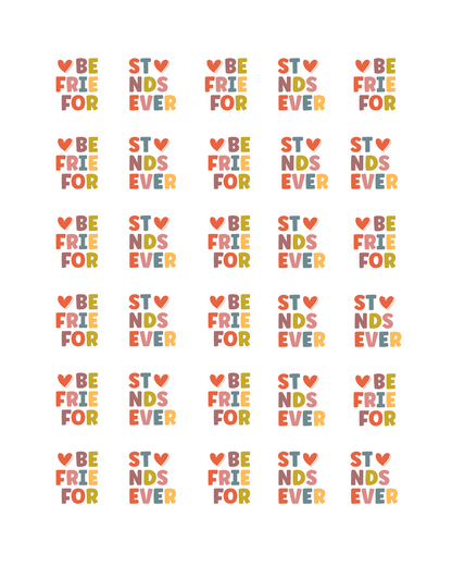 PCC 2061 BEST FRIENDS FOREVER (2PK) Transfer Paper | THE CHARM BAR