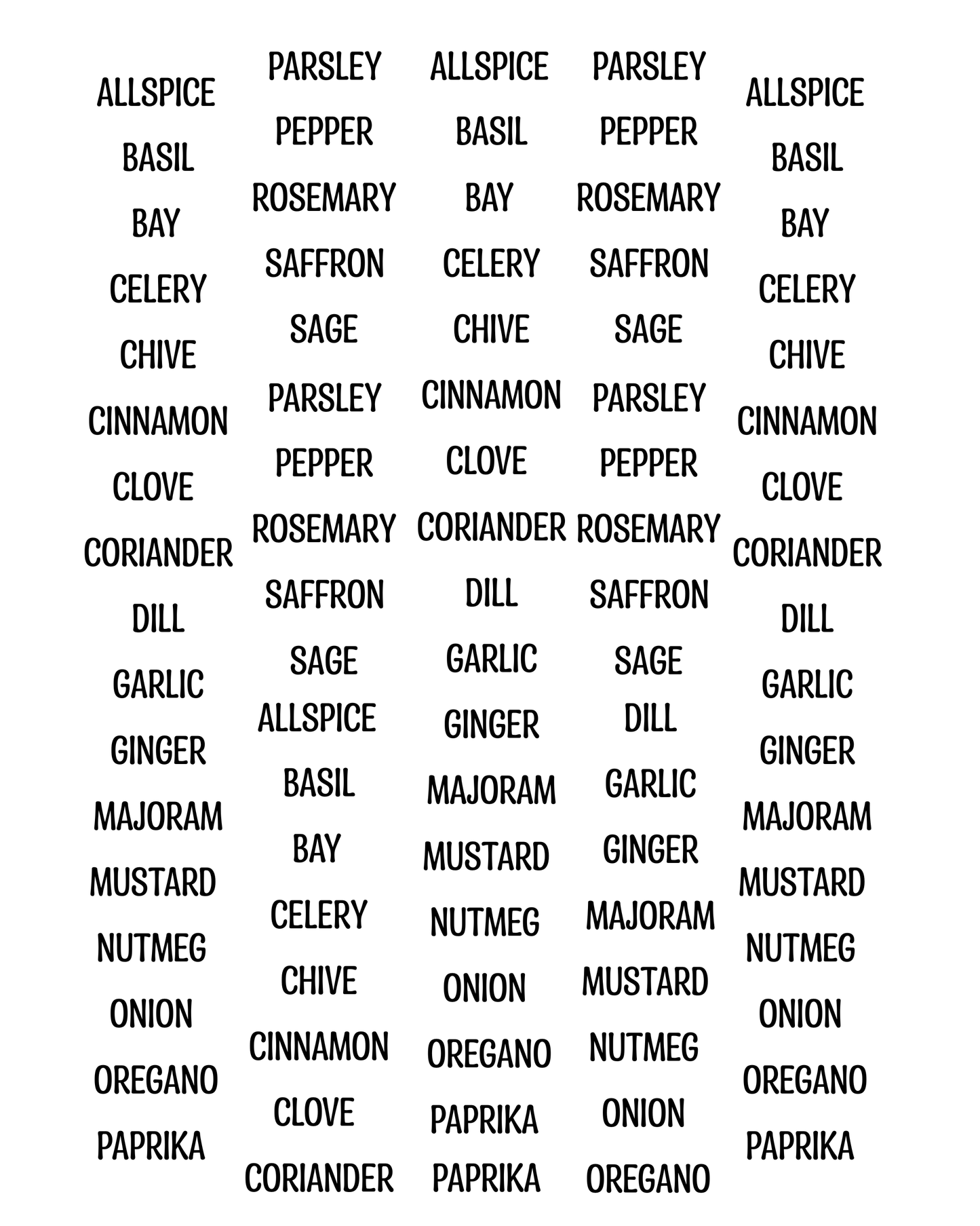 SMALLER LENOX 1989 SPICE VILLAGE | VINTAGE KITCHEN NOSTALGIA | POLYMER CLAY CUTTERS