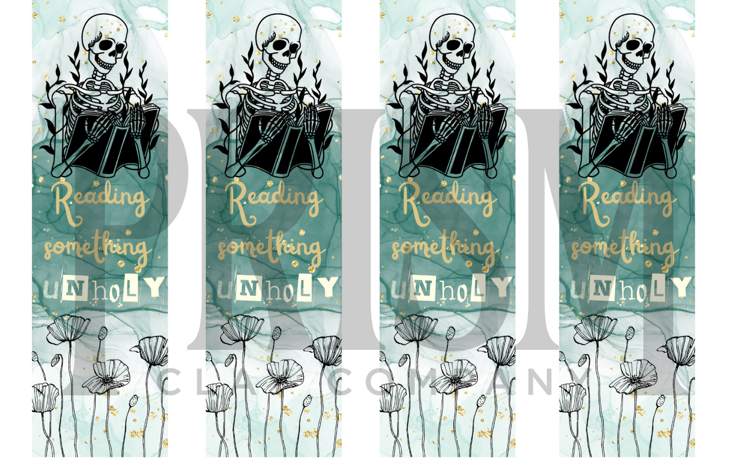 BOOK023 | Transfer Paper Bookmark Set of 4