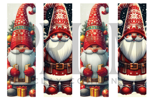 BOOK038 | Transfer Paper Bookmark Set of 4 | CHRISTMAS