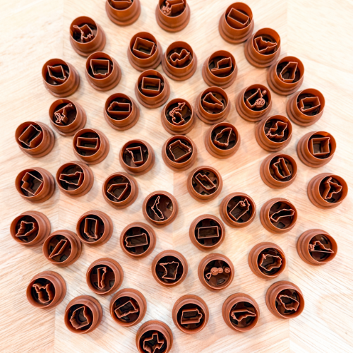 CHARM CUTTERS of UNITED STATES | USA | POLYMER CLAY CHARM CUTTERS