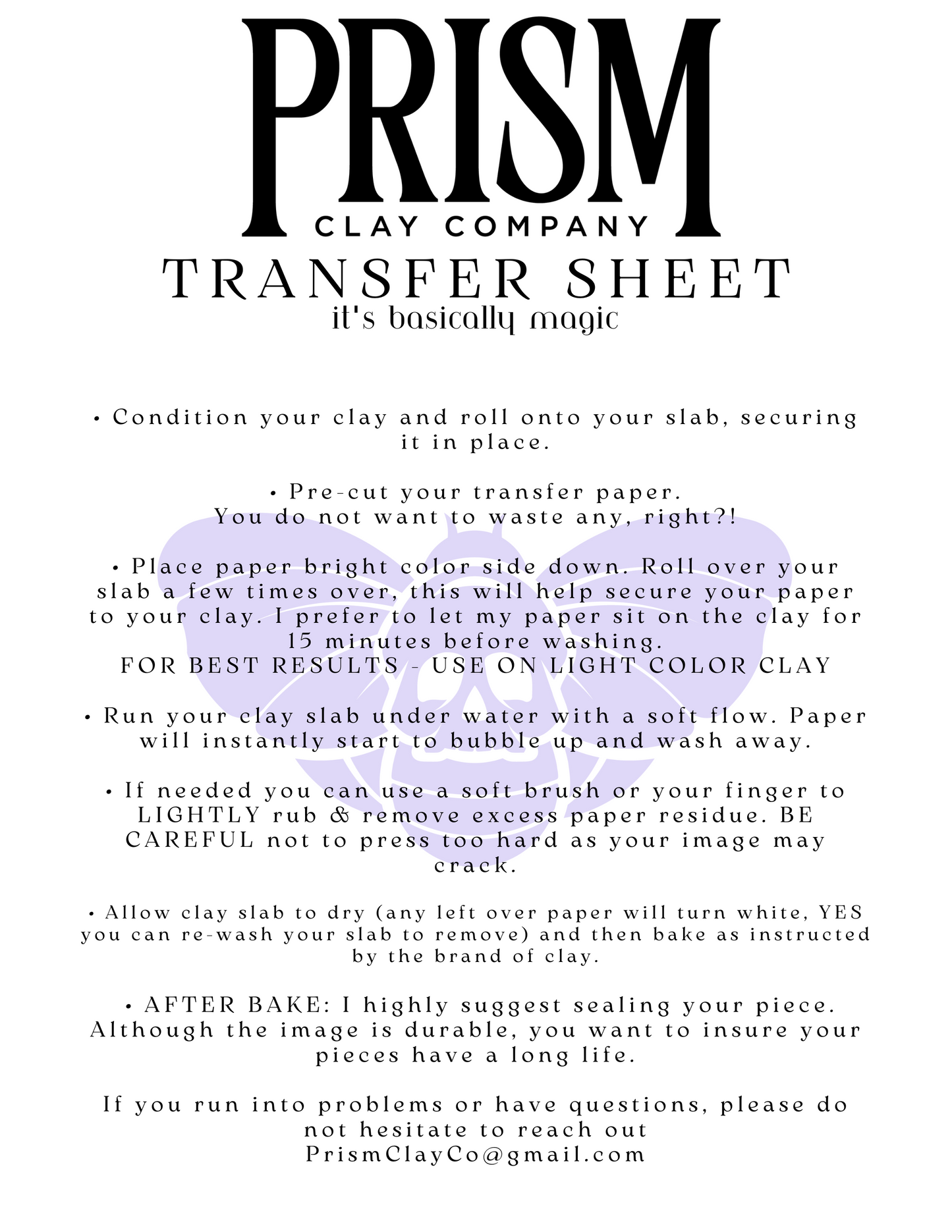 PCC 112 Transfer Paper | FRUIT