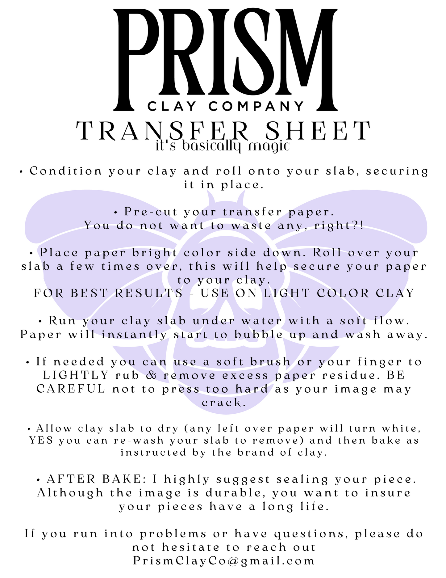 Transfer Sheet | Oujia Board | Spirit Board