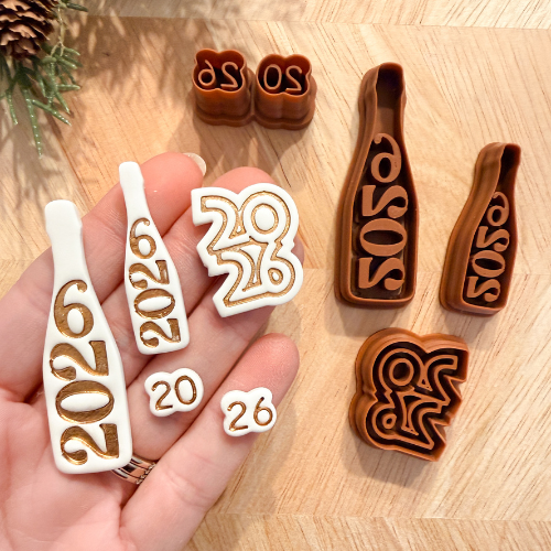NYE 2026 | NYE HOLIDAY | POLYMER CLAY CUTTERS