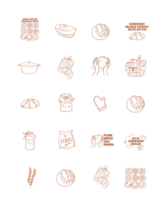 PCC 2266 SOURDOUGH Transfer Paper | THE CHARM BAR