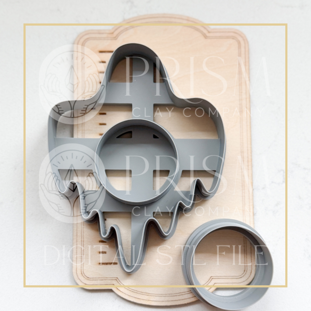 Mood Magnet STL File | Digital Instant Download | 3D Printing STL File | Polymer Clay Tool | Polymer Clay Cutter STL File