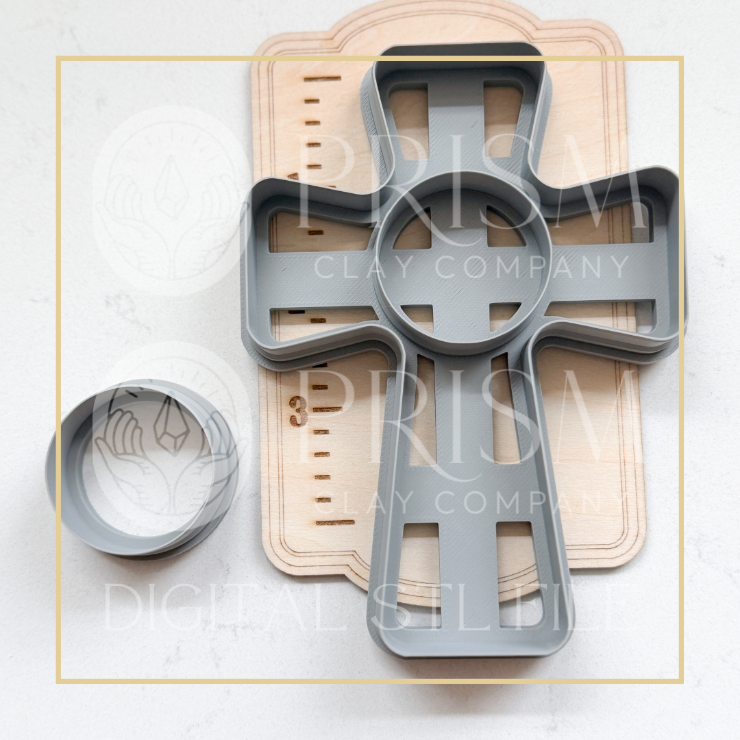 Mood Magnet STL File | Digital Instant Download | 3D Printing STL File | Polymer Clay Tool | Polymer Clay Cutter STL File