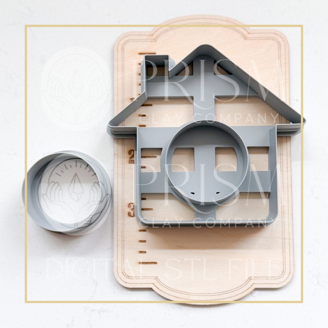 Mood Magnet STL File | Digital Instant Download | 3D Printing STL File | Polymer Clay Tool | Polymer Clay Cutter STL File