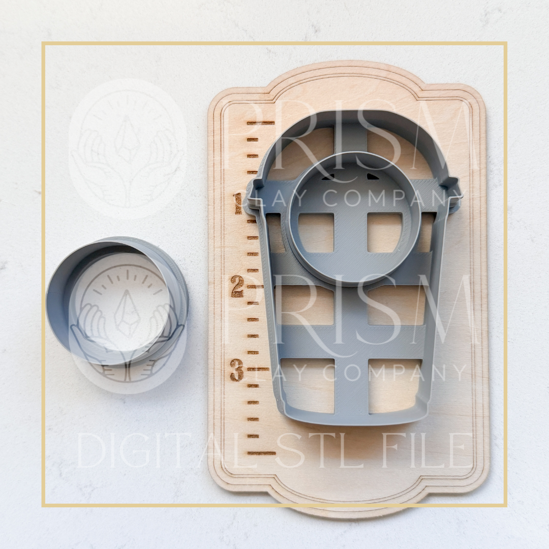 Mood Magnet STL File | Digital Instant Download | 3D Printing STL File | Polymer Clay Tool | Polymer Clay Cutter STL File
