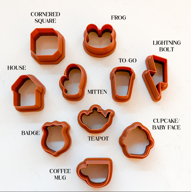 "CHARM BAR" CHARM CUTTERS | CLAY CUTTERS | POLYMER CLAY CUTTERS