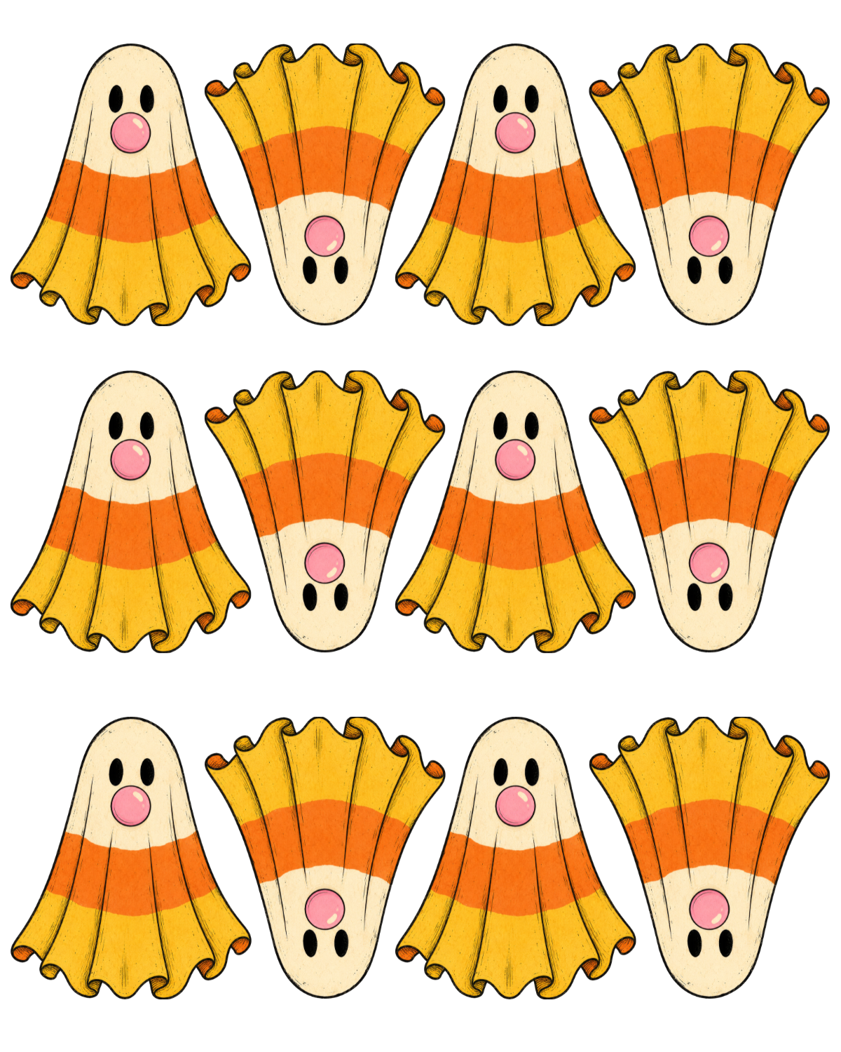 PCC 248 GHOST TRANSFER CUTTER BUNDLES | TRANSFER PAPER FOR POLYMER CLAY