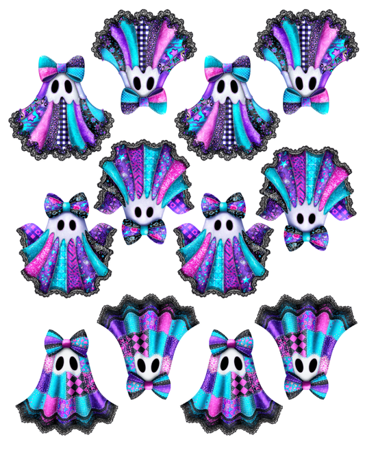 PCC 252 NEON GHOST PAPER CUTTER BUNDLE | TRANSFER PAPER FOR POLYMER CLAY