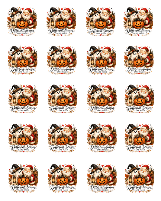 TILE 26 DIFFERENT SEASON, SAME MAGIC TILE TRANSFER PAPER | TRANSFER PAPER & CLAY CUTTER