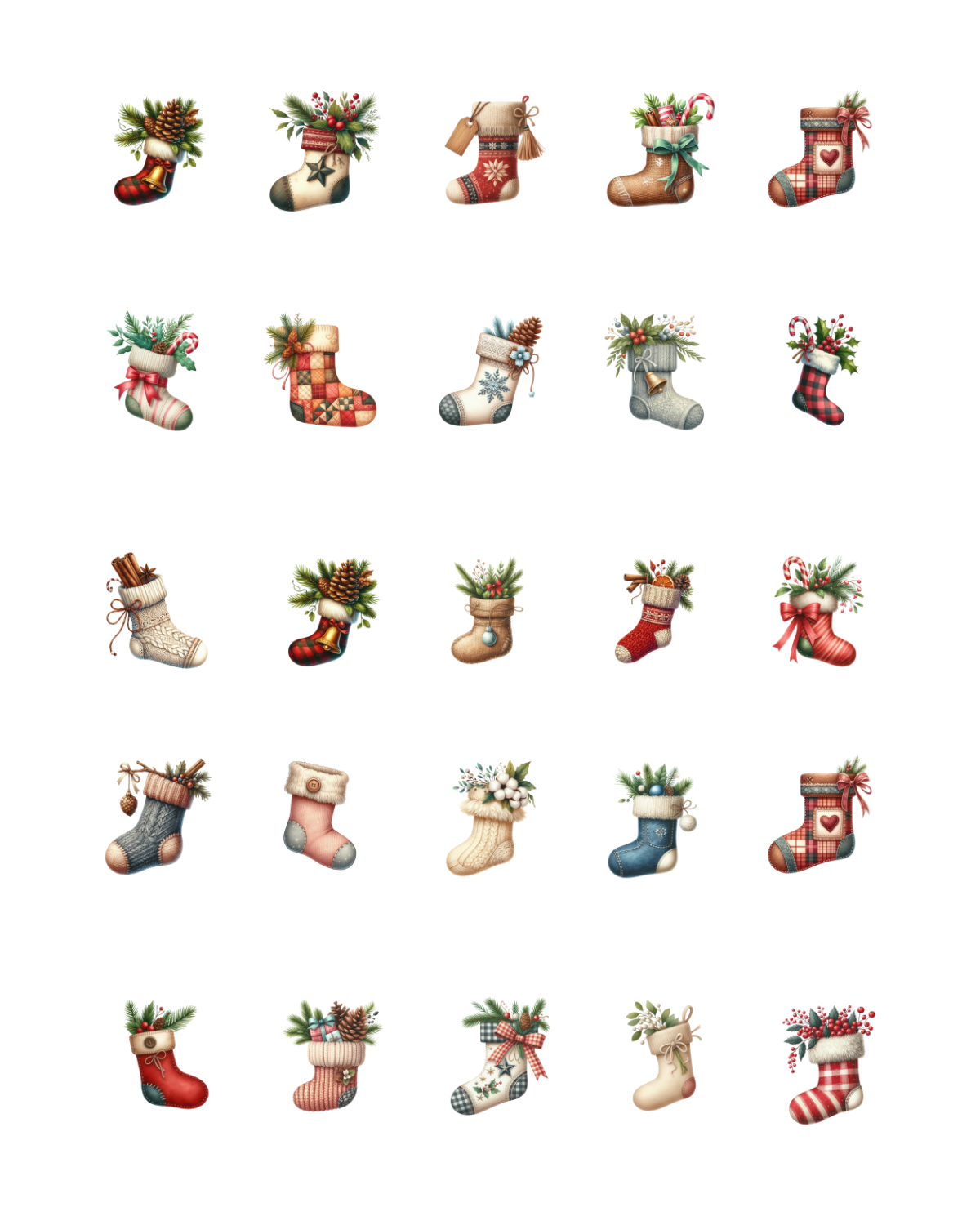 PCC 2377 STOCKINGS Transfer Paper | THE CHARM BAR