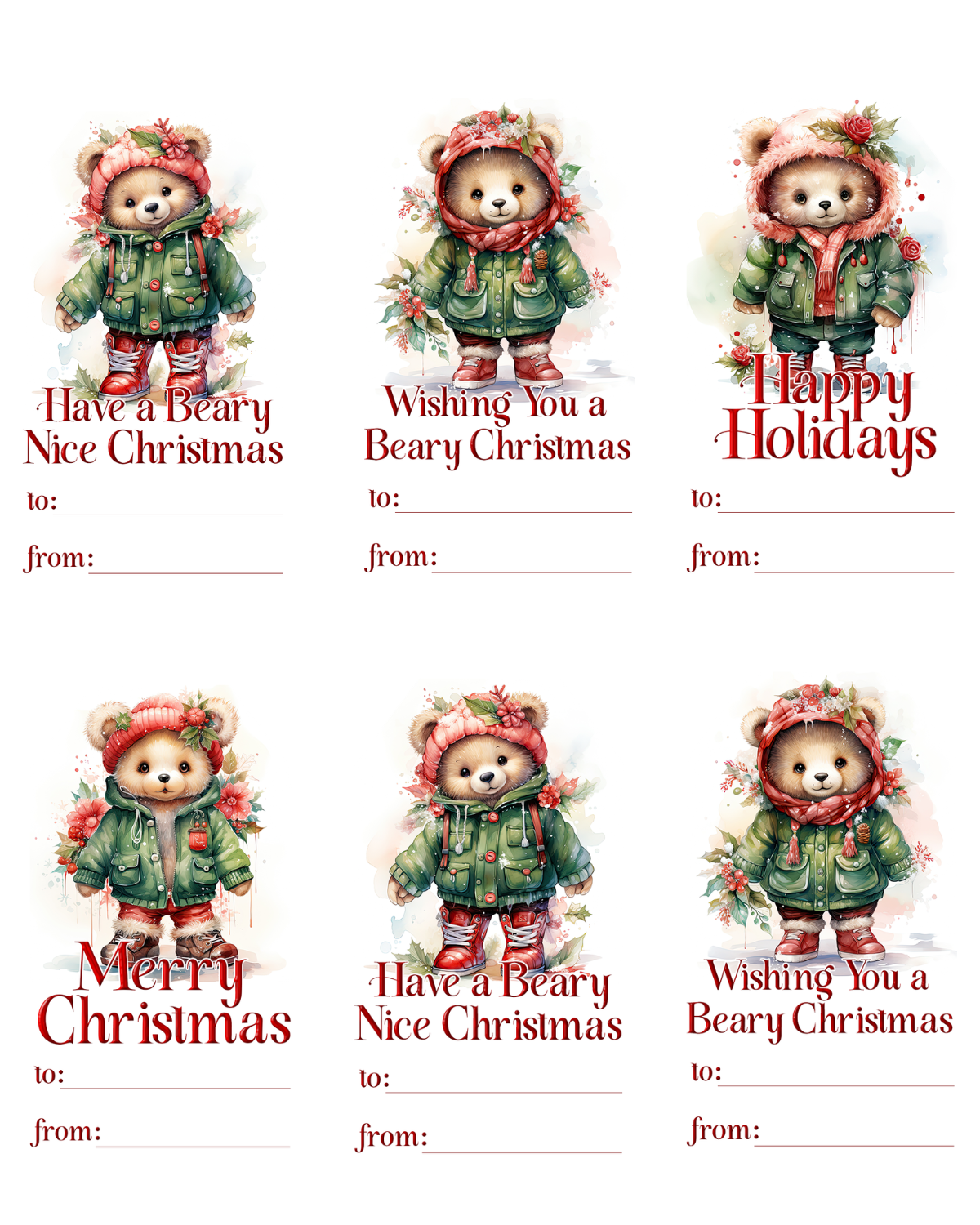 GIFT TAG CLAY CUTTERS | CHRISTMAS | POLYMER CLAY CUTTER