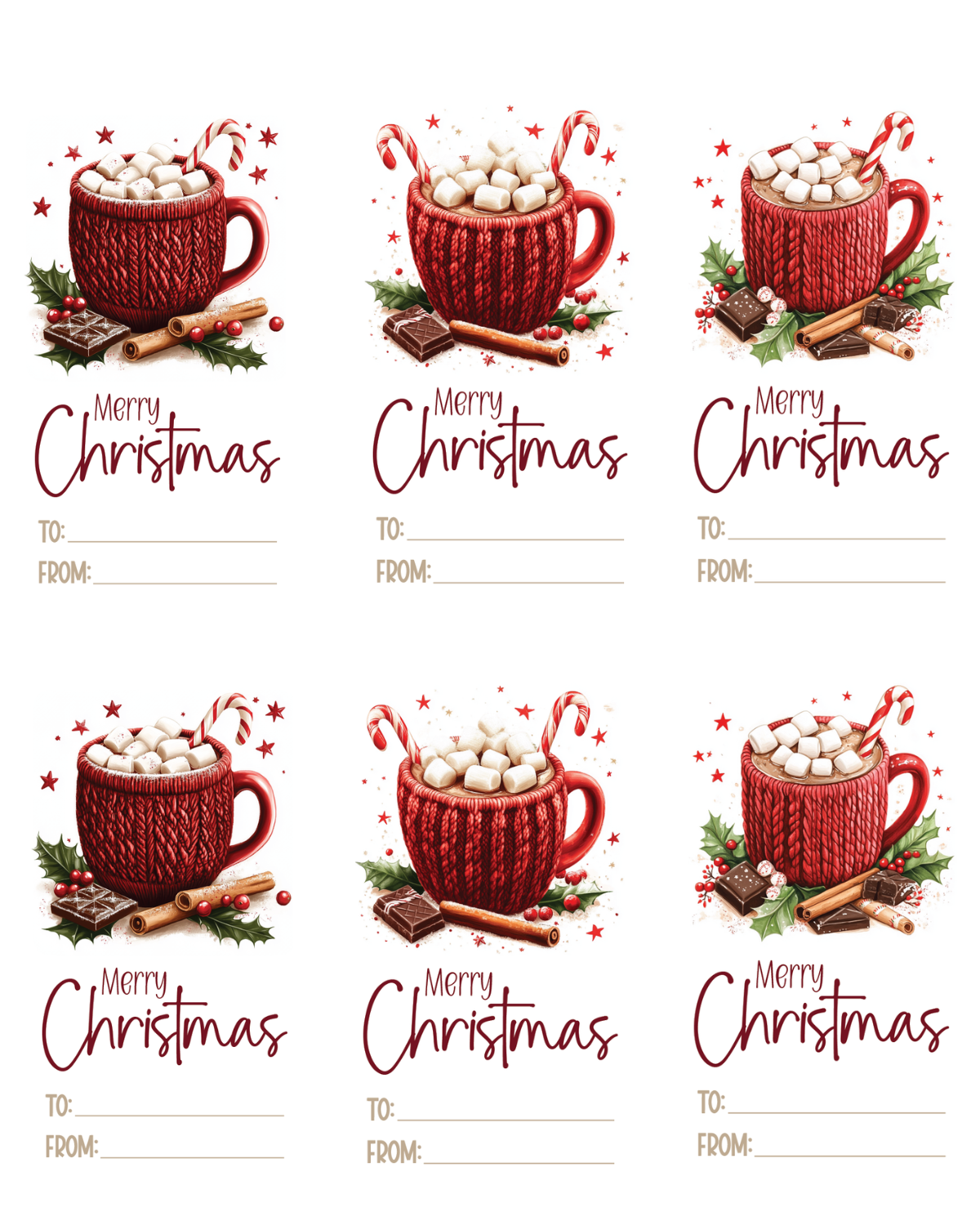 GIFT TAG CLAY CUTTERS | CHRISTMAS | POLYMER CLAY CUTTER