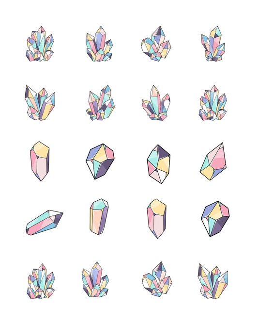 PCC 2240 CRYSTALS Transfer Paper | THE CHARM BAR