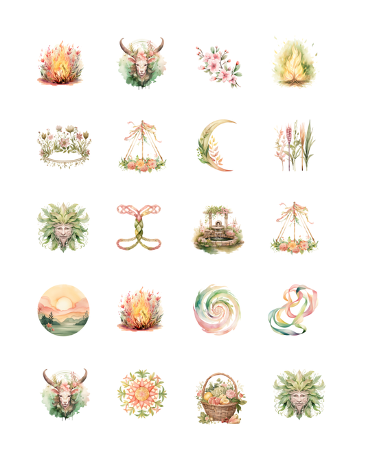 PCC 2239 BELTANE Transfer Paper | THE CHARM BAR