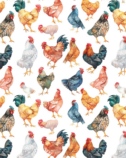 FALL045 TRANSFER PAPER | POLYMER CLAY IMAGE SHEET