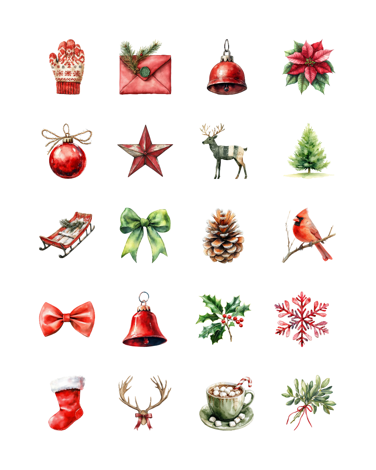 PCC 2076 CHRISTMAS THINGS Transfer Paper | THE CHARM BAR