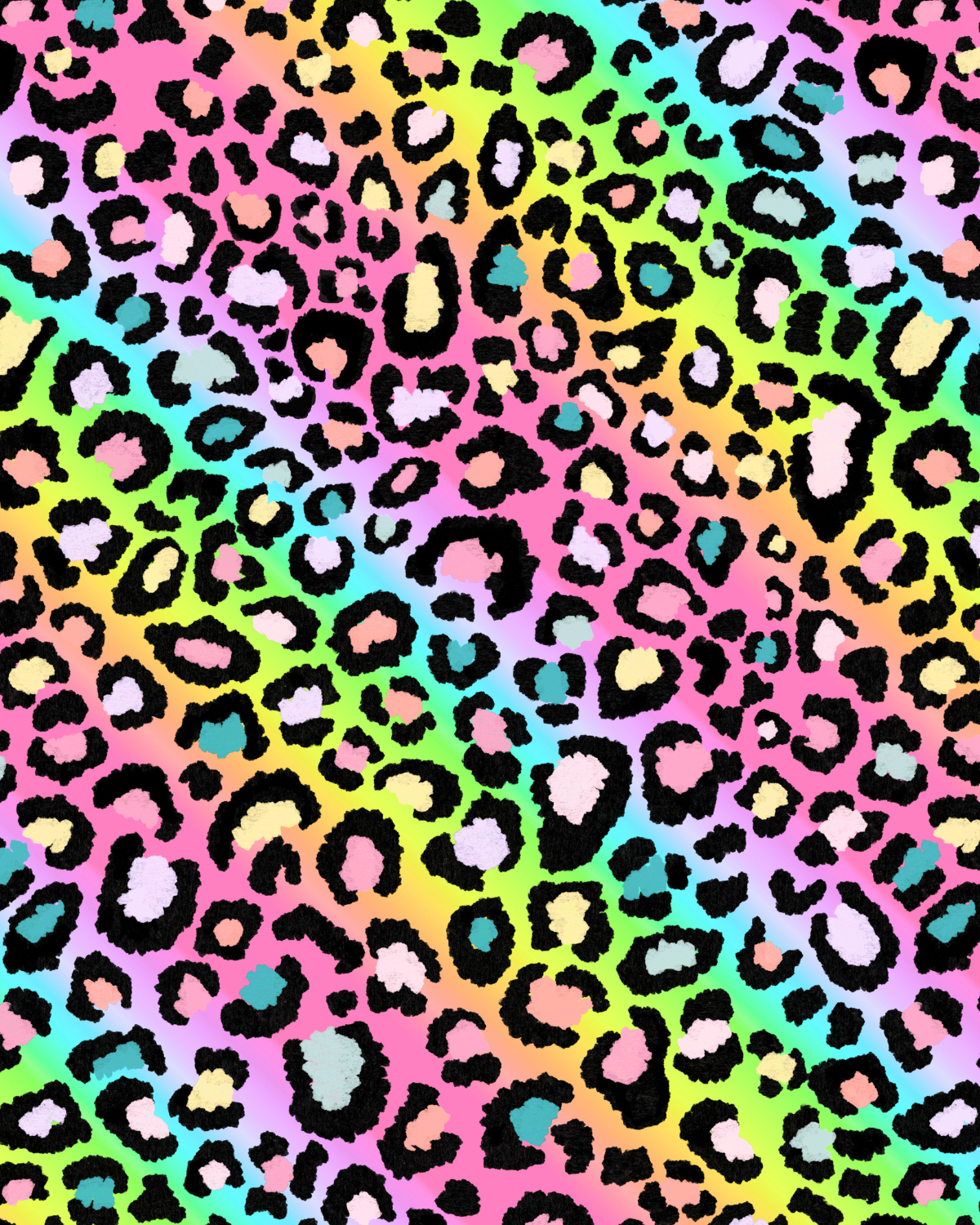 PCC 2042 LISA FRANK PASTEL Transfer Paper | POLYMER CLAY