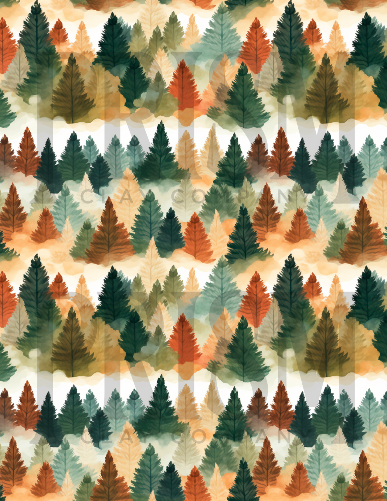 Transfer Paper | Autumn Forest