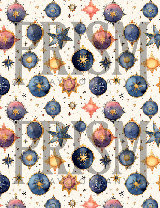 Transfer Paper Bundle | Ornamental Galaxy 4 sheets