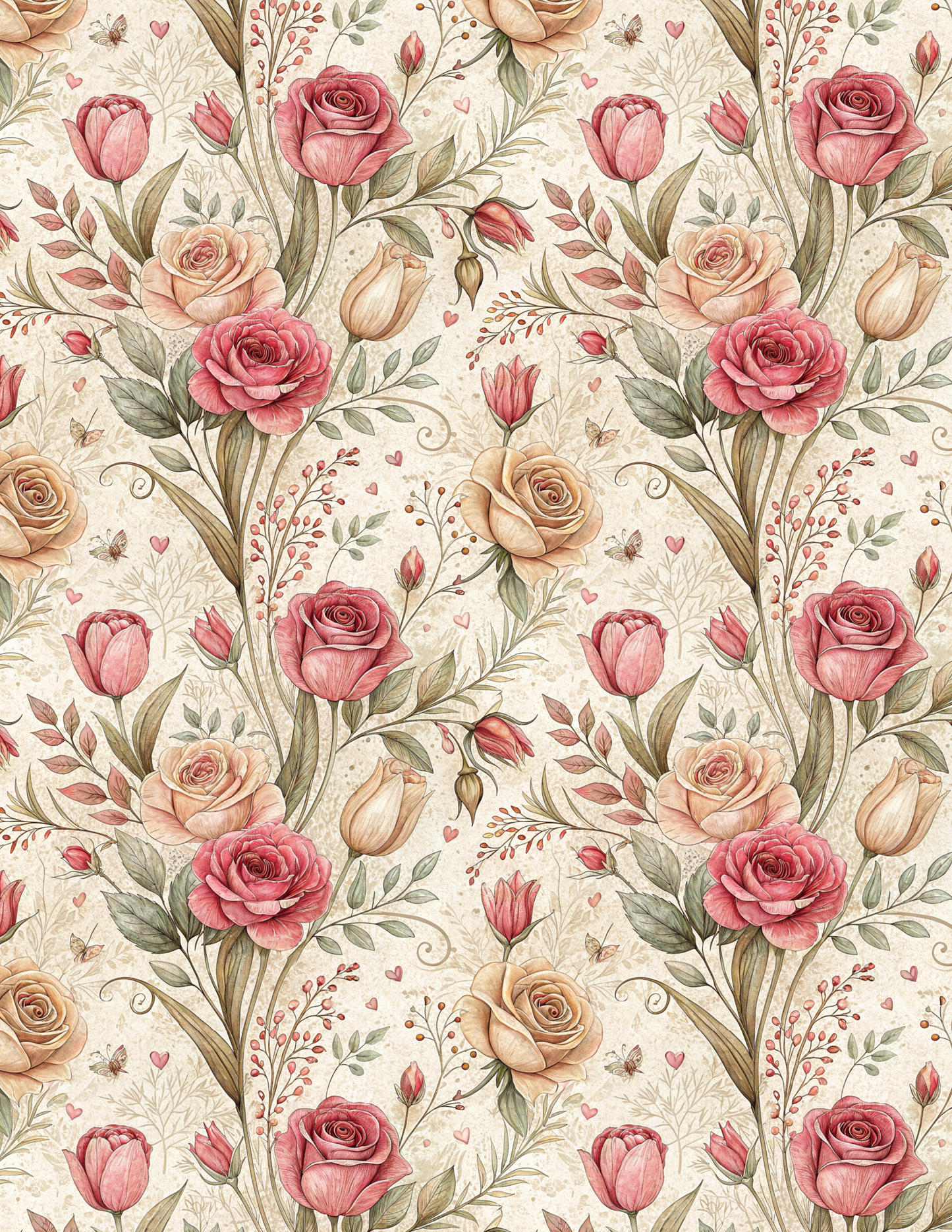 VAL 002 Transfer Paper | VALENTINE | POLYMER CLAY IMAGE TRANSFERS