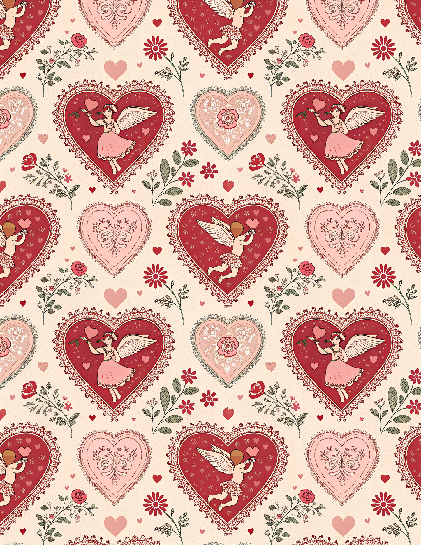 VAL 014 Transfer Paper | VALENTINE | POLYMER CLAY IMAGE TRANSFERS