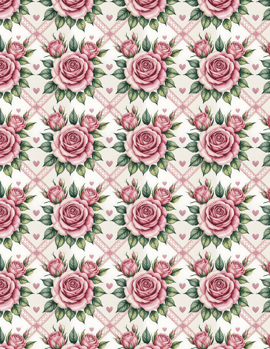 VAL 023 Transfer Paper | VALENTINE | POLYMER CLAY IMAGE TRANSFERS